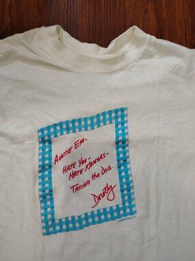 Vintage Stanley Desantis Wizard Of Oz Note T-Shirt